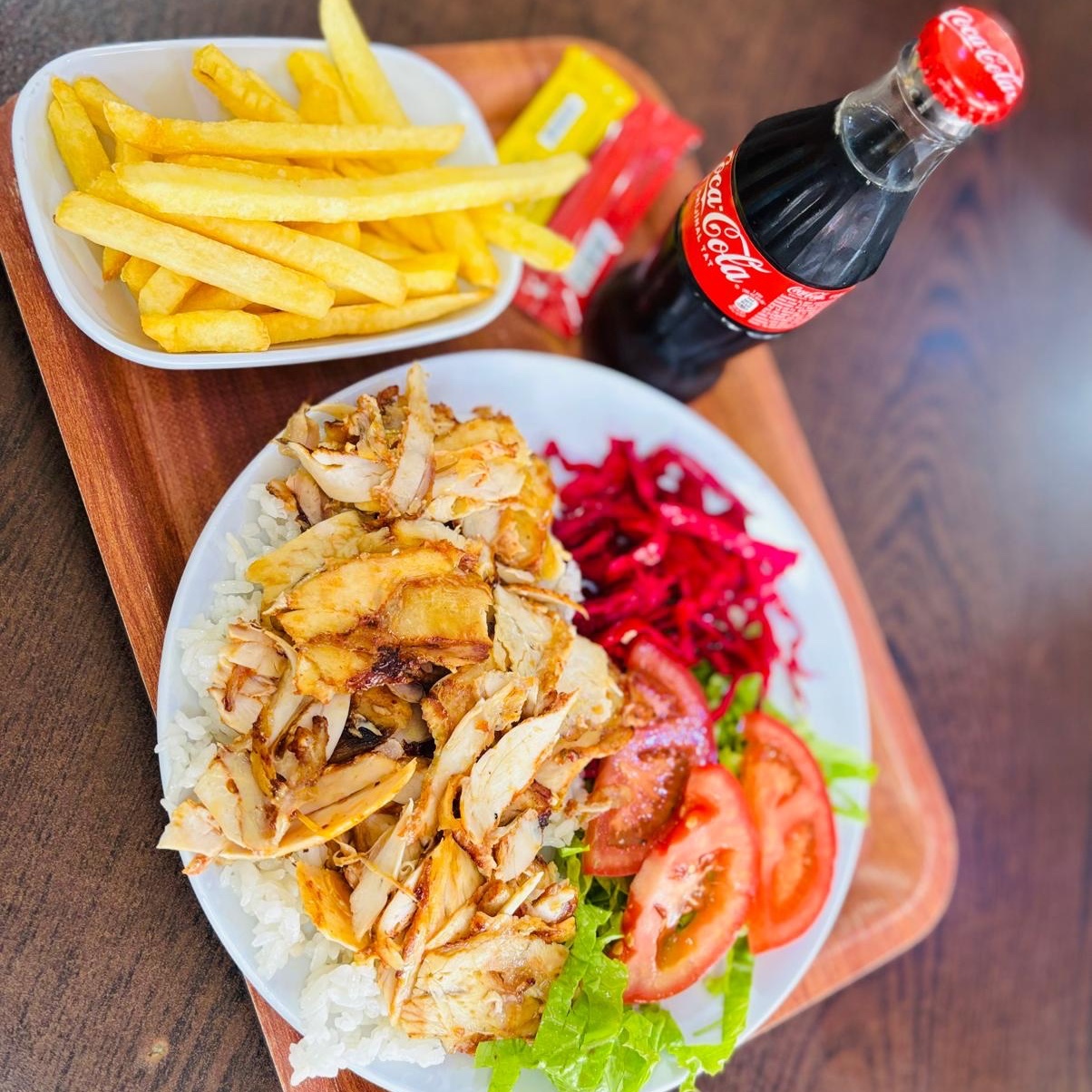 Pilav Üstü Tavuk Döner Menü