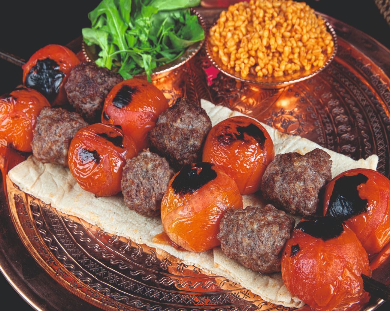 Domatesli Kebap