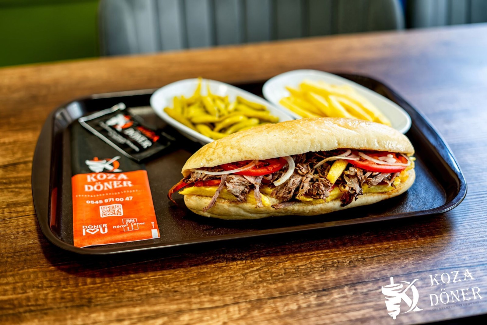 Et Döner Sandviç Menü