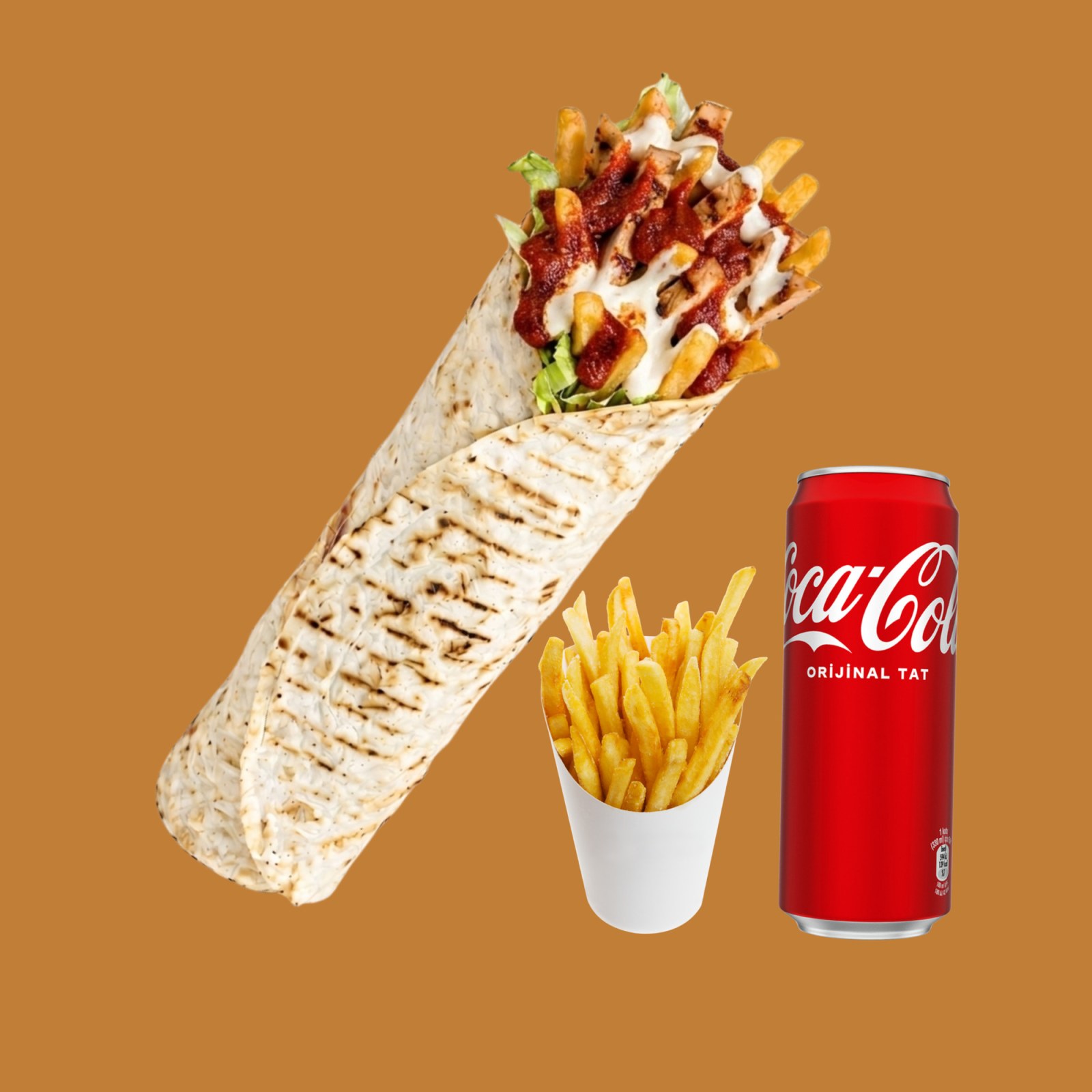 Dubai Soslu Xlarge Dürüm Menü