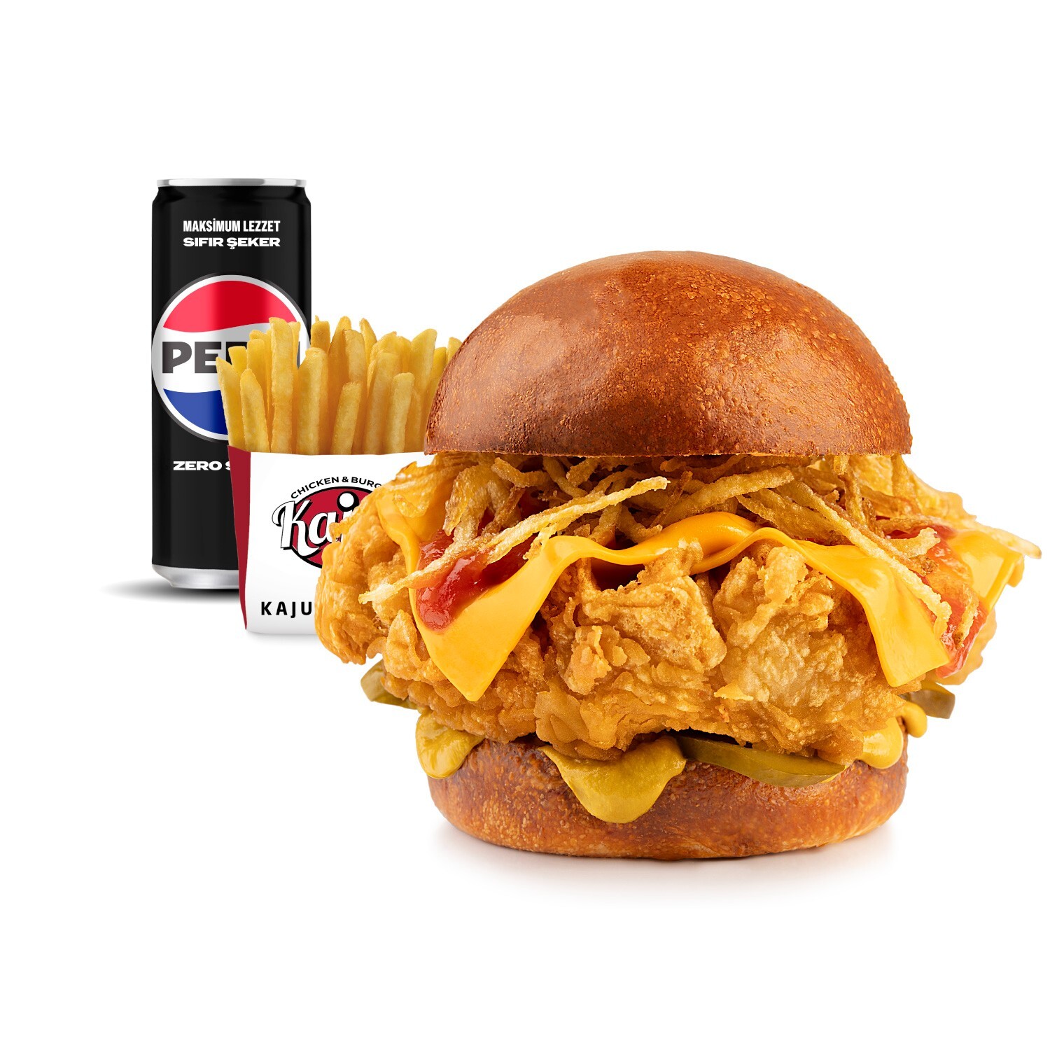 Cheese Crunch Burger