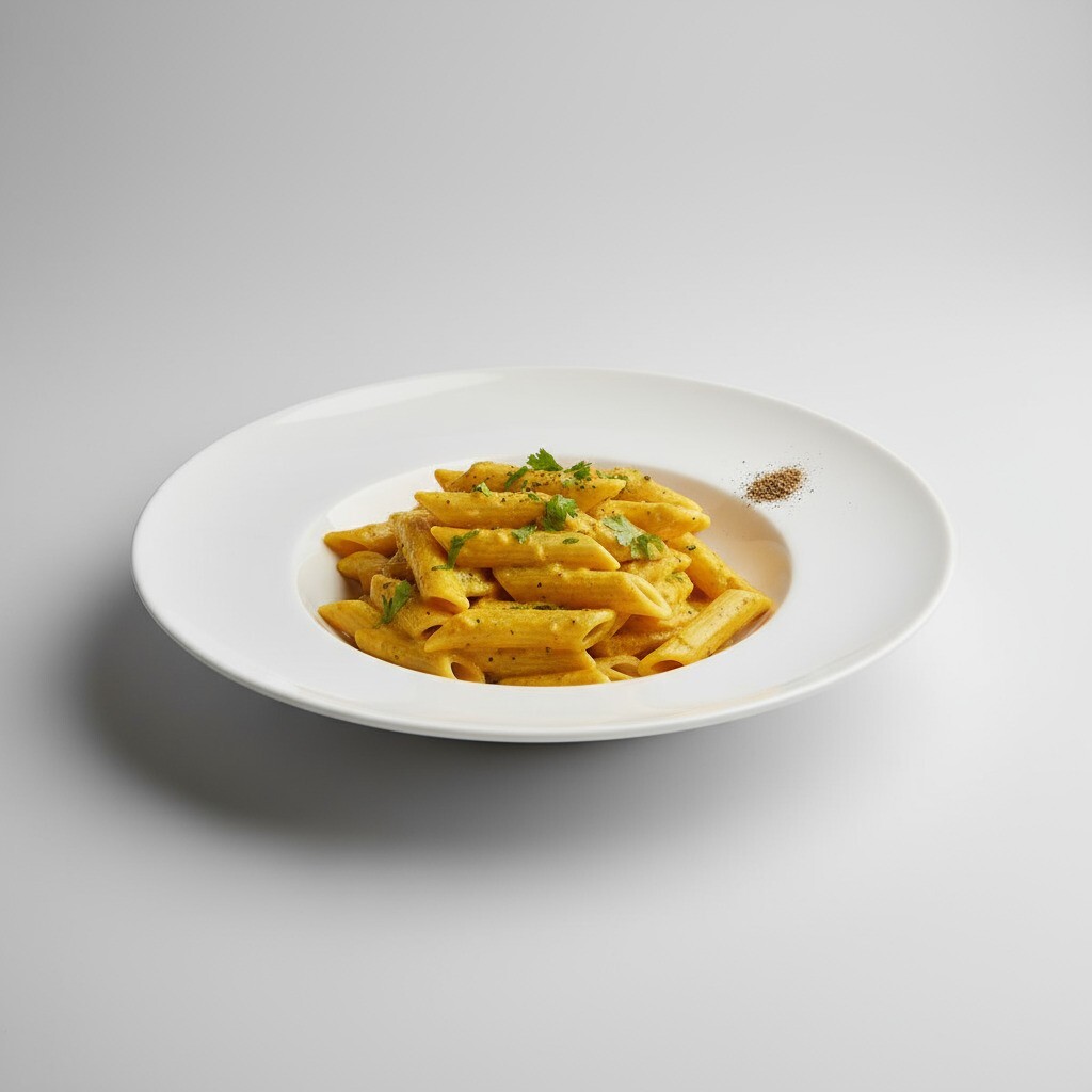 Köri Soslu Penne