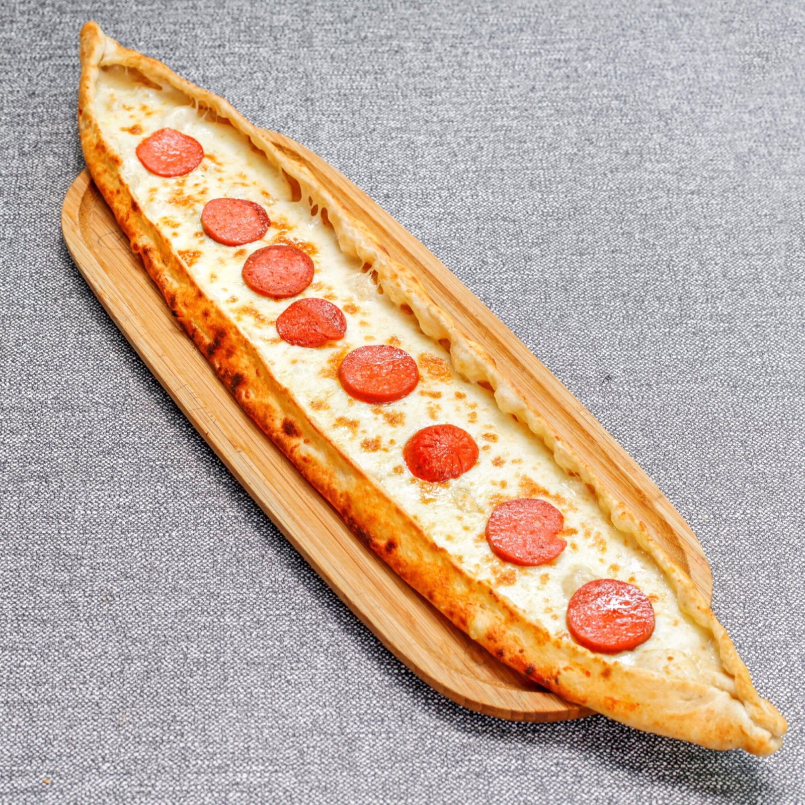 Odun Ateşinde Sucuklu Kaşarlı Pide🔥