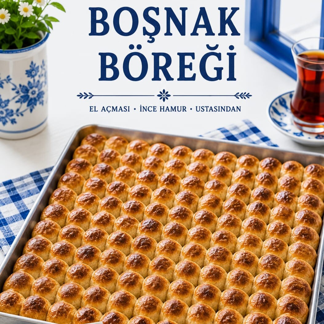 (Pita )Kıymalı Boşnak Böreği Porsiyon