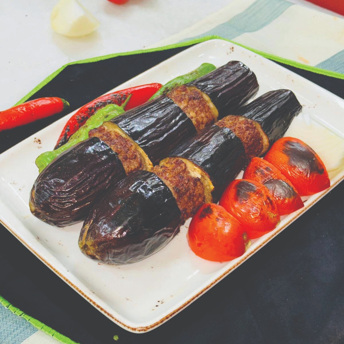 Patlıcanlı Kebap (250 gr)
