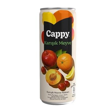 Cappy Karışık Meyve Nektarı Kutu 330 ml