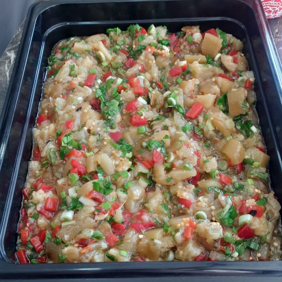 Köz Patlıcan Salatası (500 gr.)