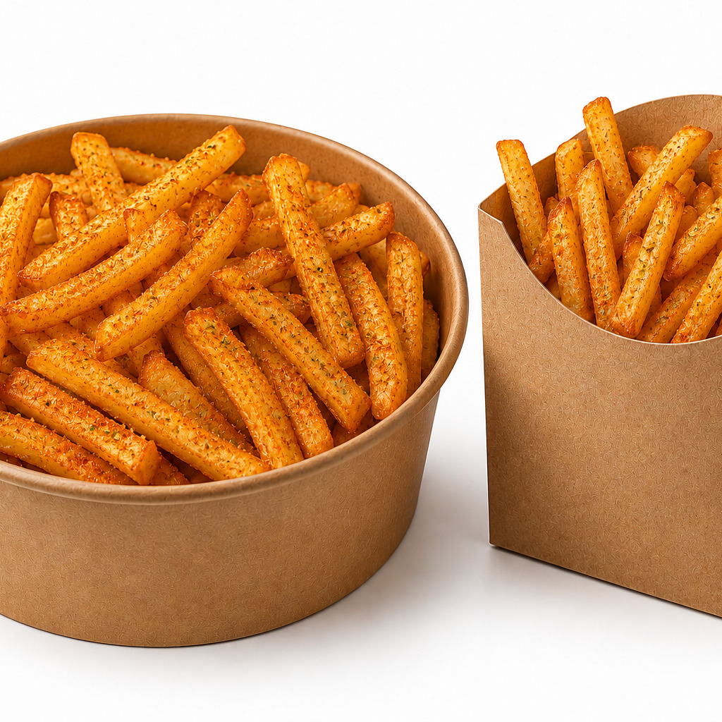 Baharatlı Patates Kızartması