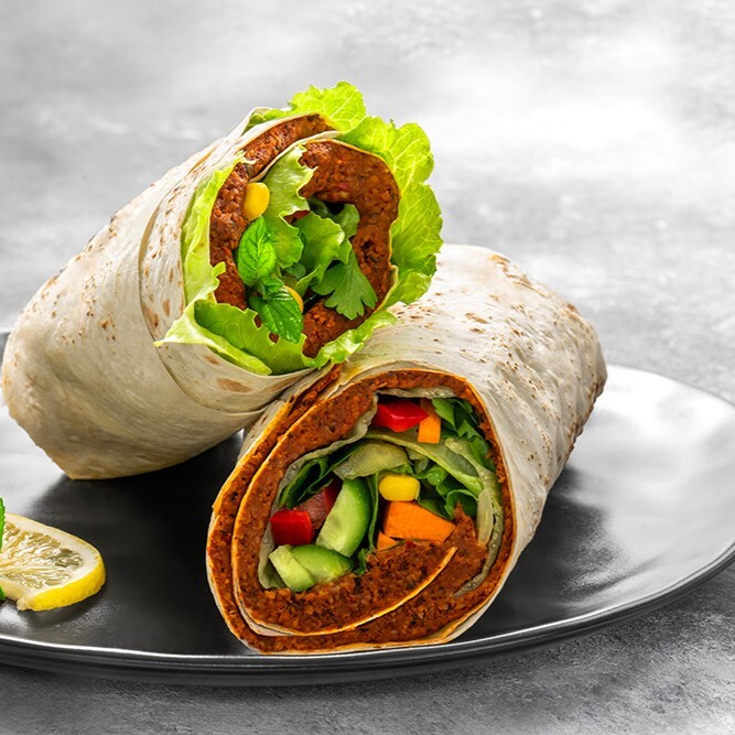 Doritoslu Mega Çiğköfte Dürüm