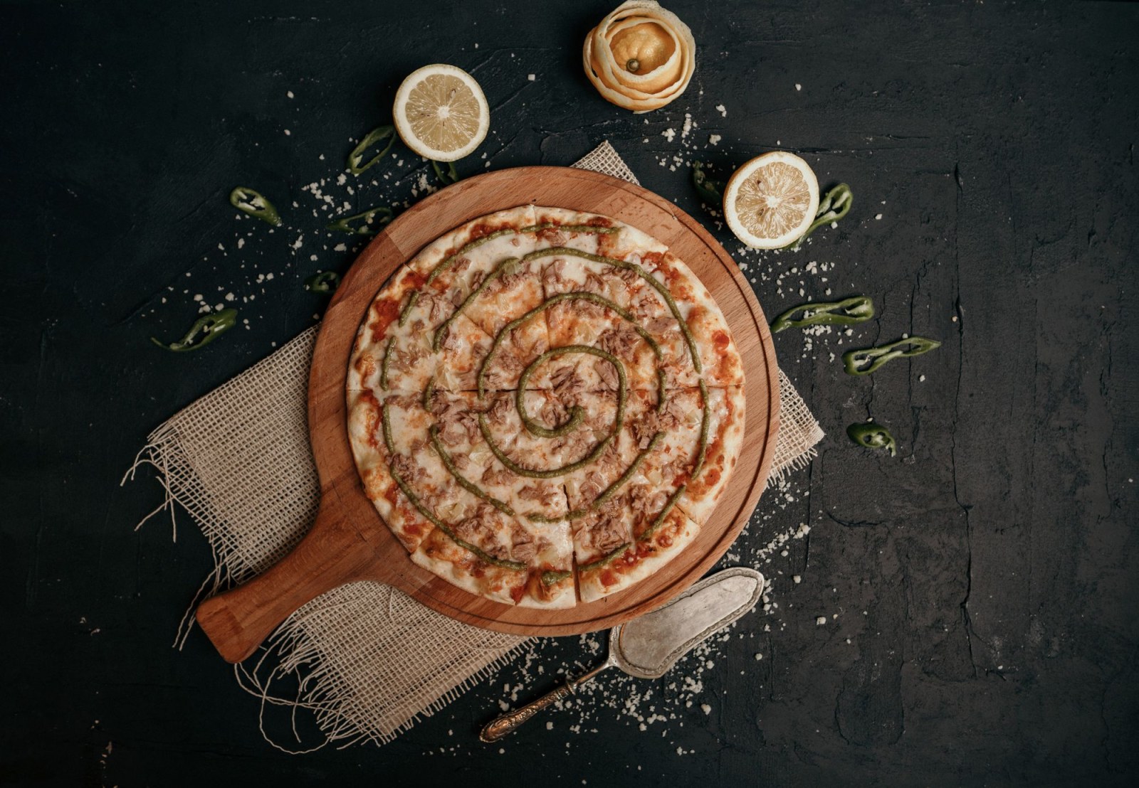 Ton Balıklı Pizza (Standart Boy)