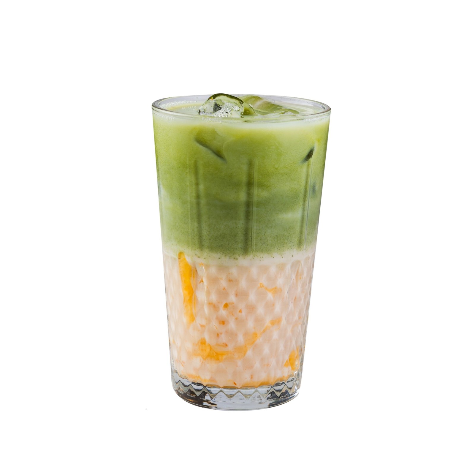 Iced Mango Matcha Latte