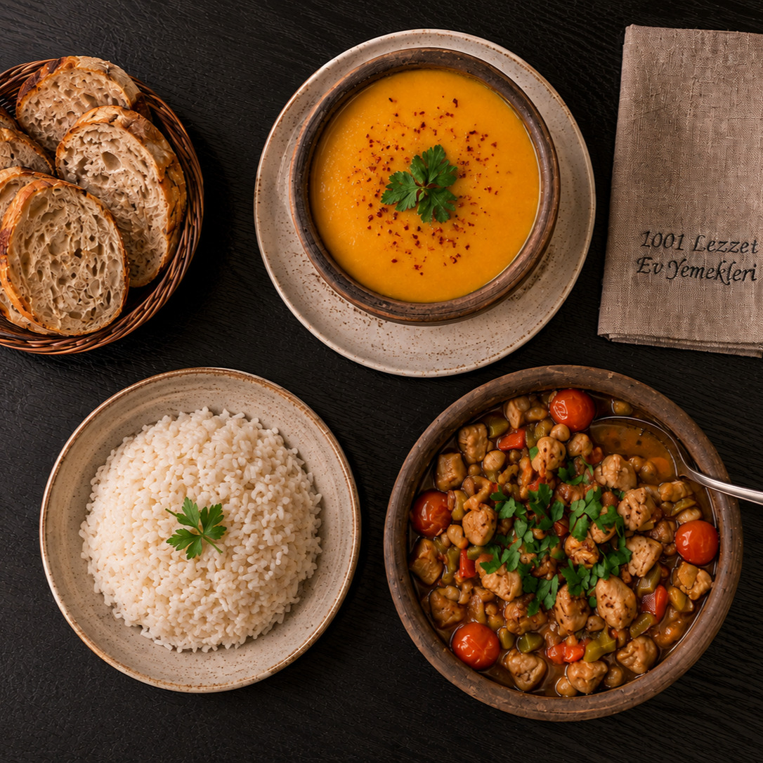 Tavuklu Yemek Menü