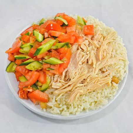 Tavuklu Salatalı Pilav (1.5 Porsiyon)