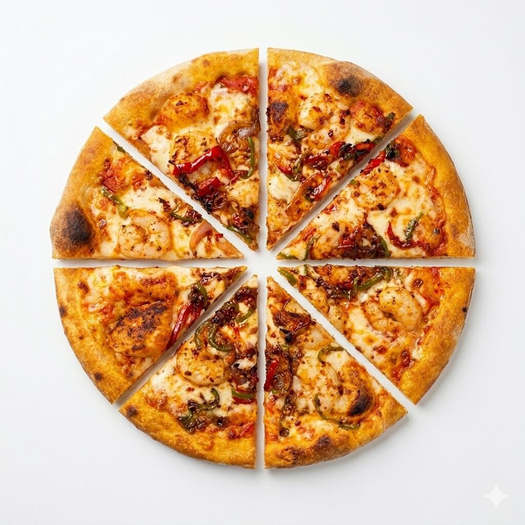 Karidesli Pizza (2 kişilik)