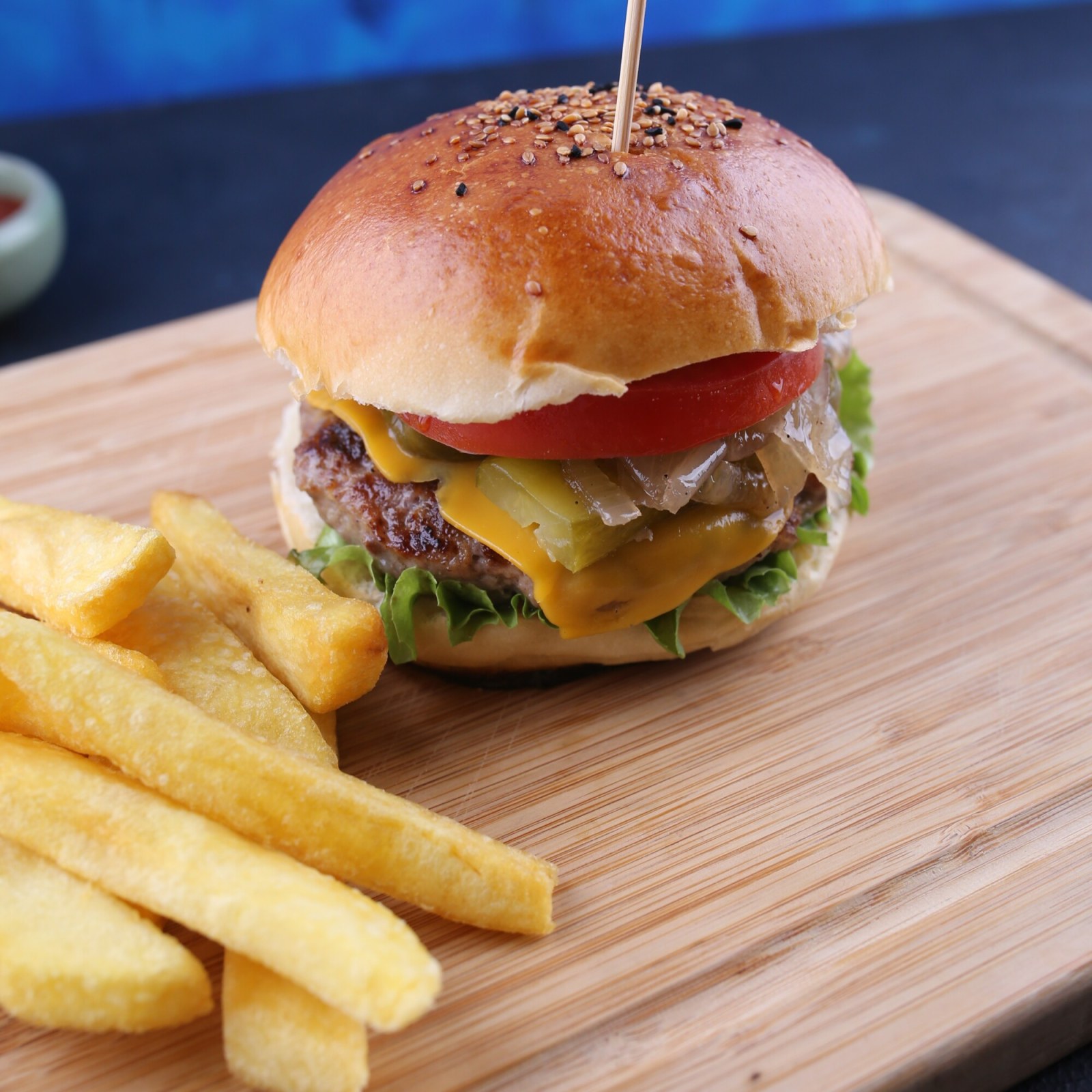 Cheeseburger (150 gr)