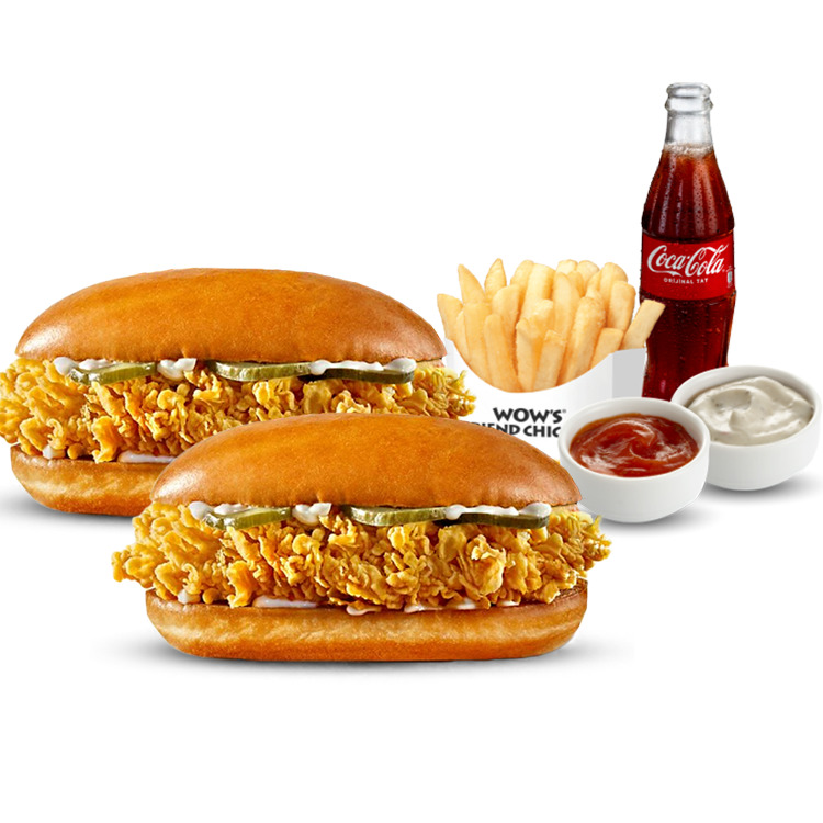 Orijinal Chicken Royal Menü