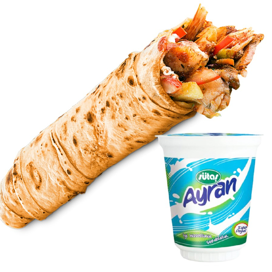 Ekonomik Menü Dürüm + Sütaş Ayran