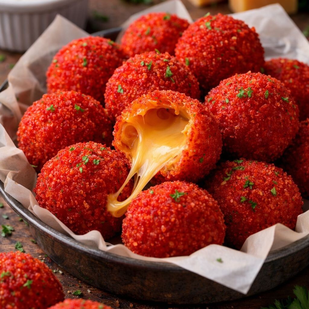 Cheddar Topları Acılı