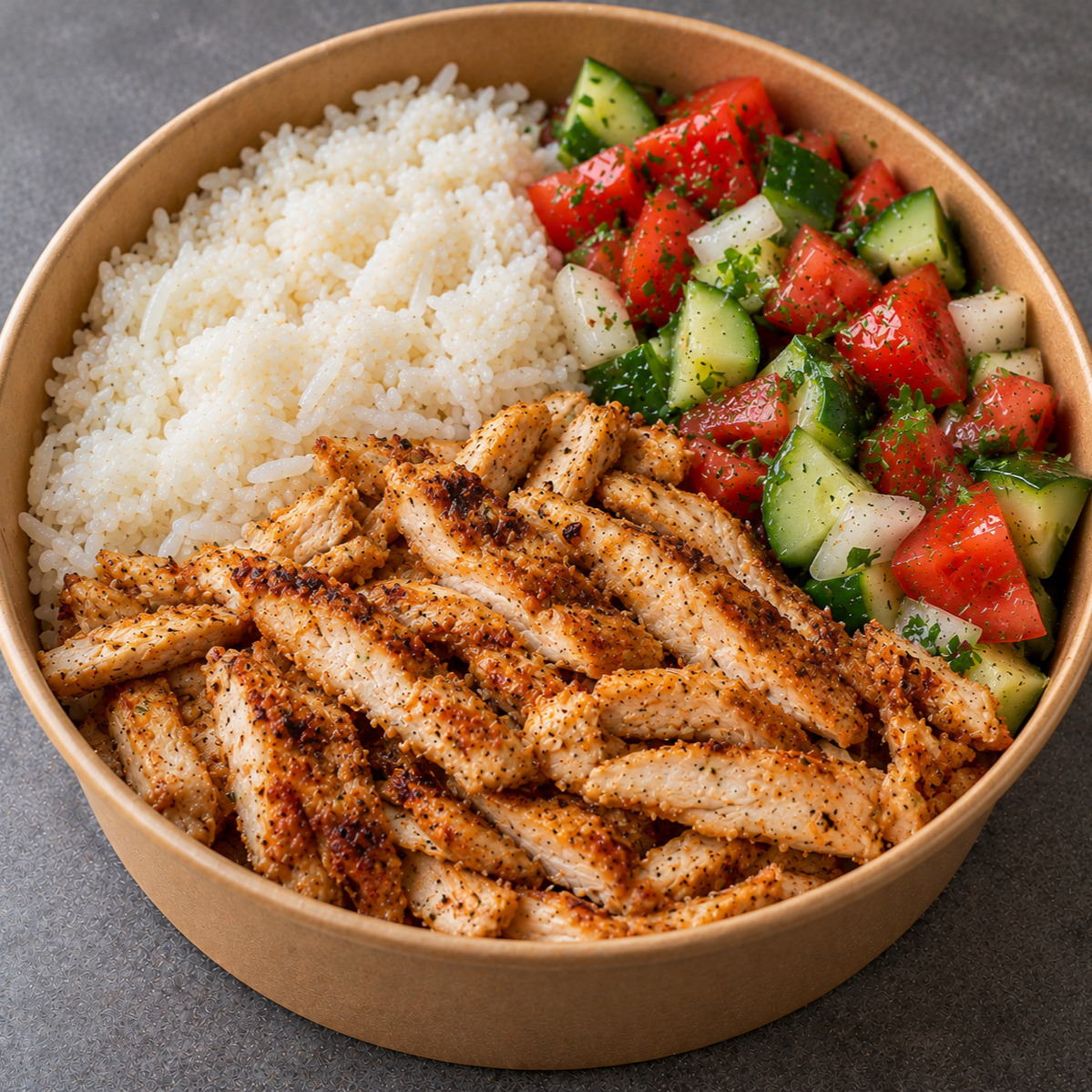 Pilav & Izgara Tavuk & Çoban Salata