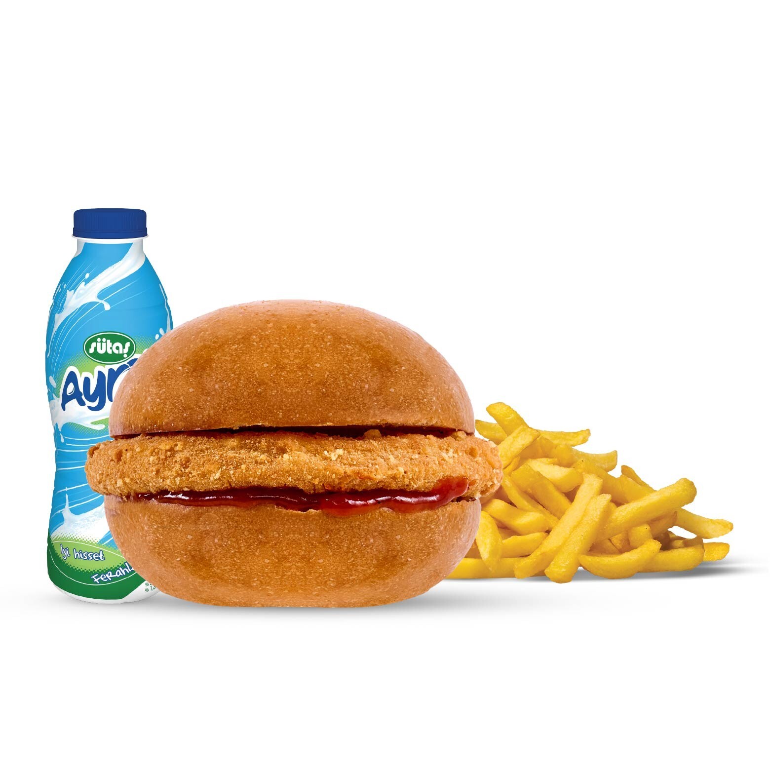Junior Tavuk Burger Menü