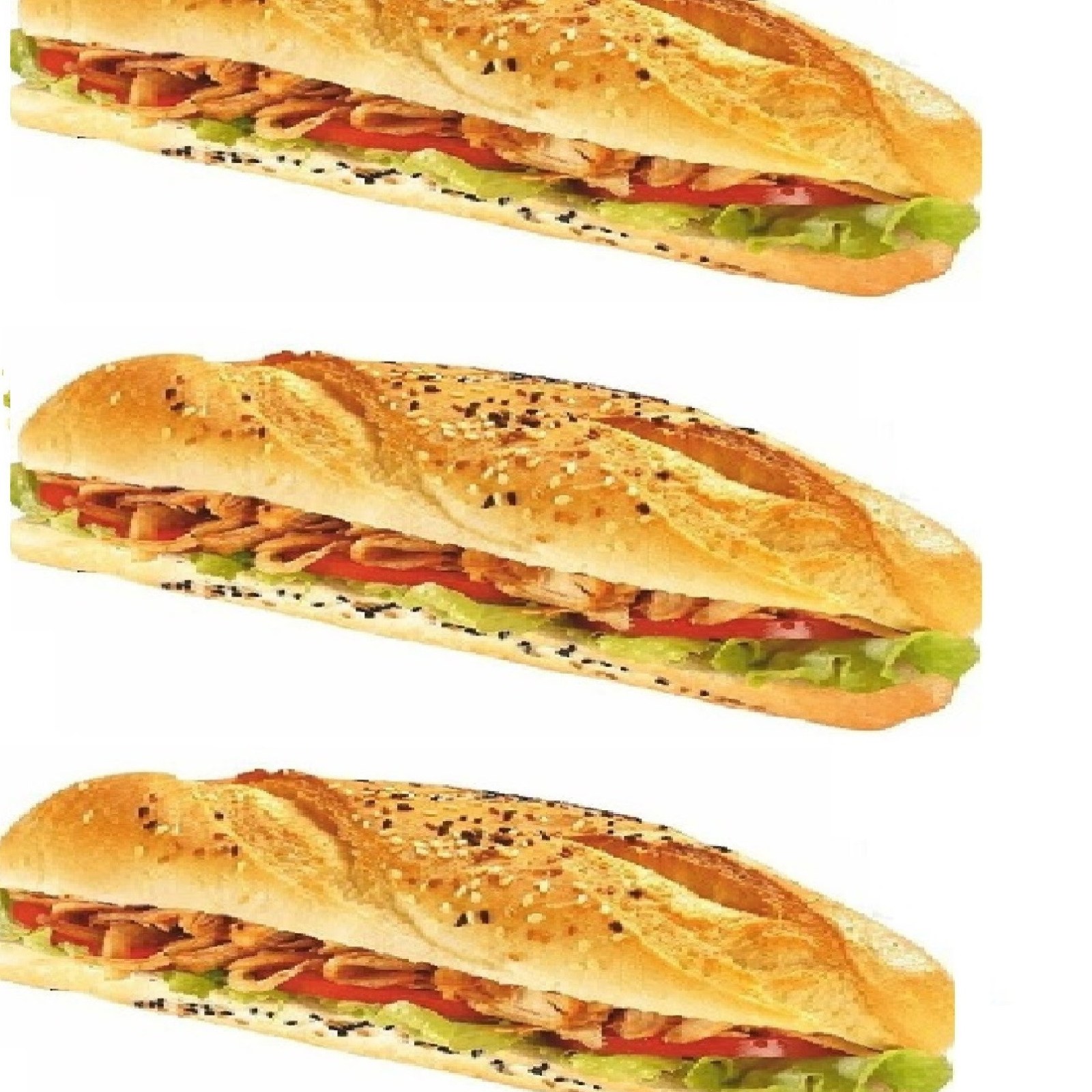 3 Lü Muhteşem Bakkal Ekmeği Tavuk Döner