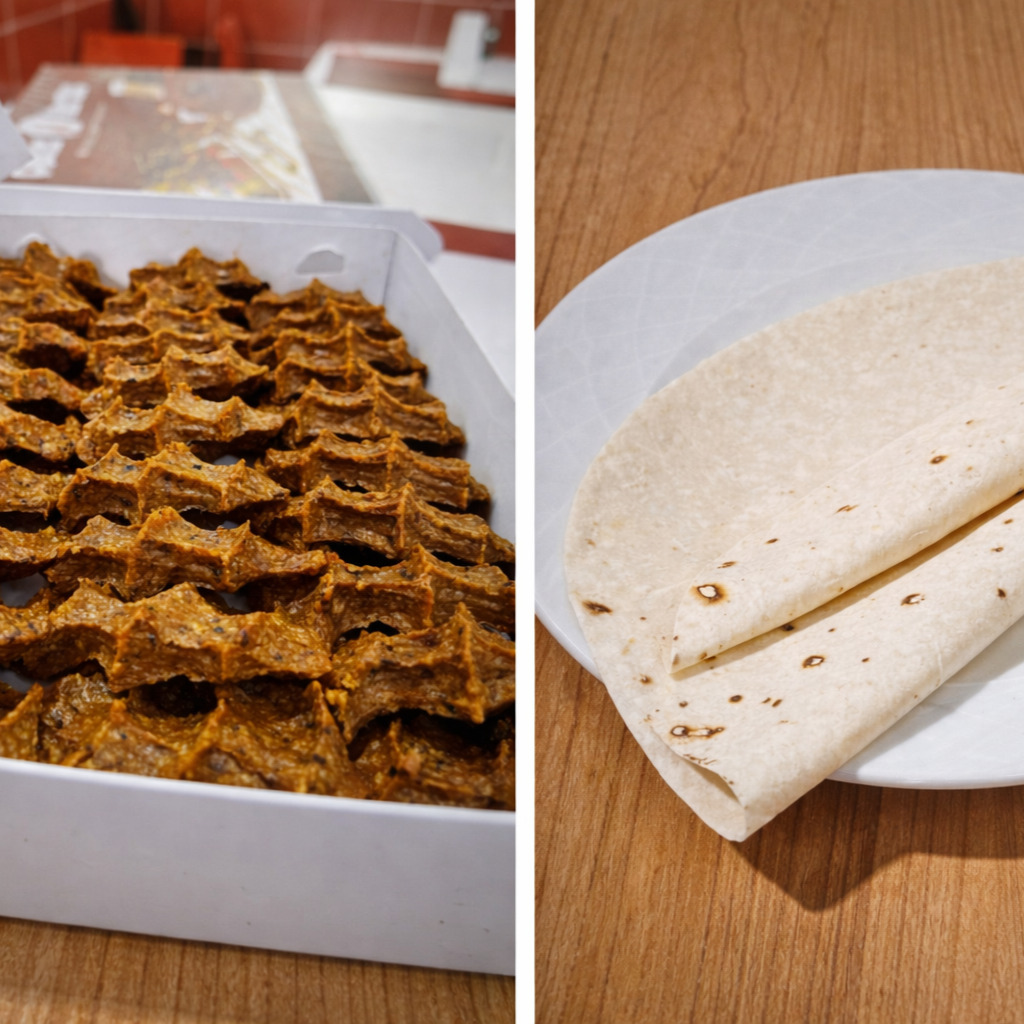 Çiğ Köfte (750 gr + 8 Lavaş) (Garnitürsüz)