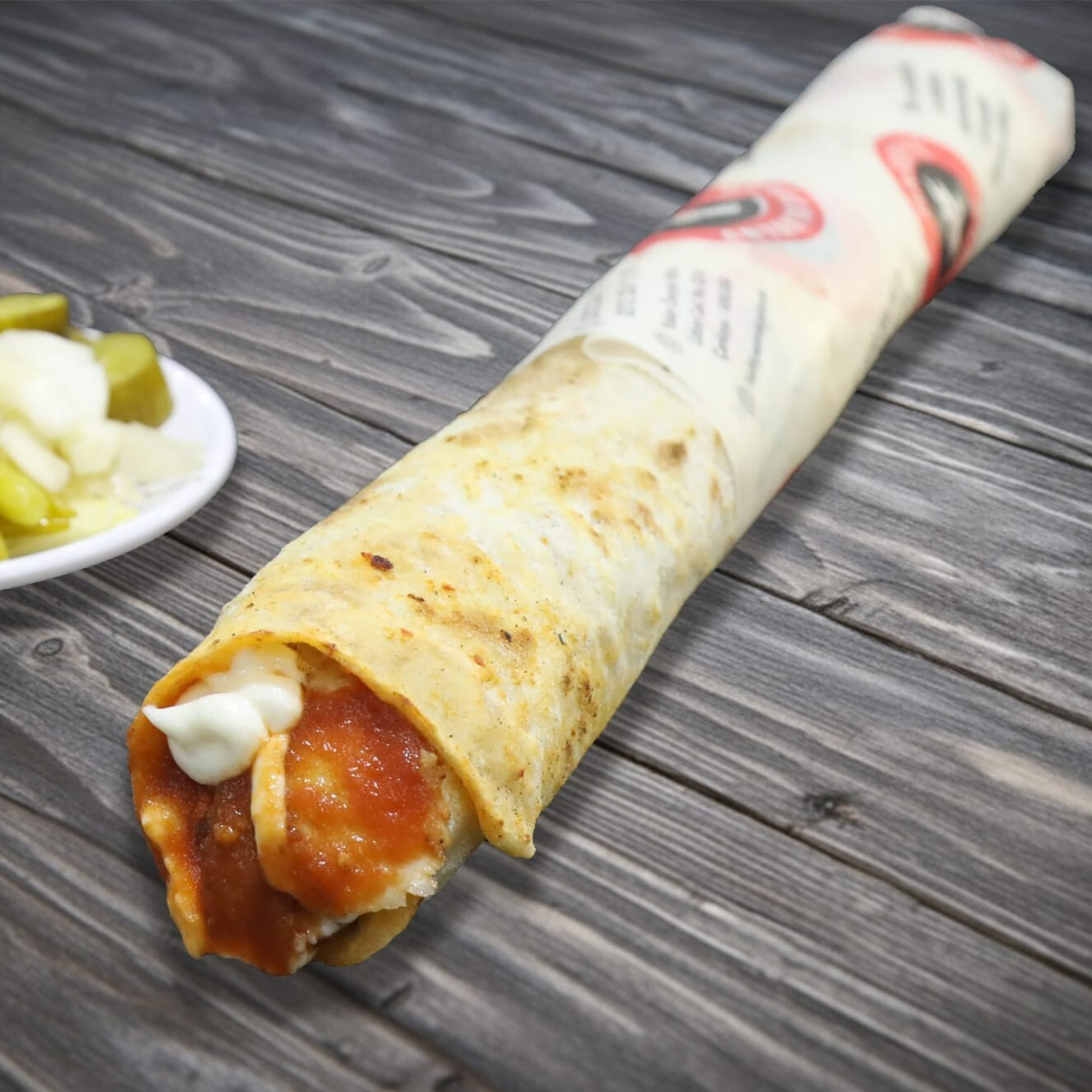 Zurna Kaşarlı Tavuk Döner Dürüm