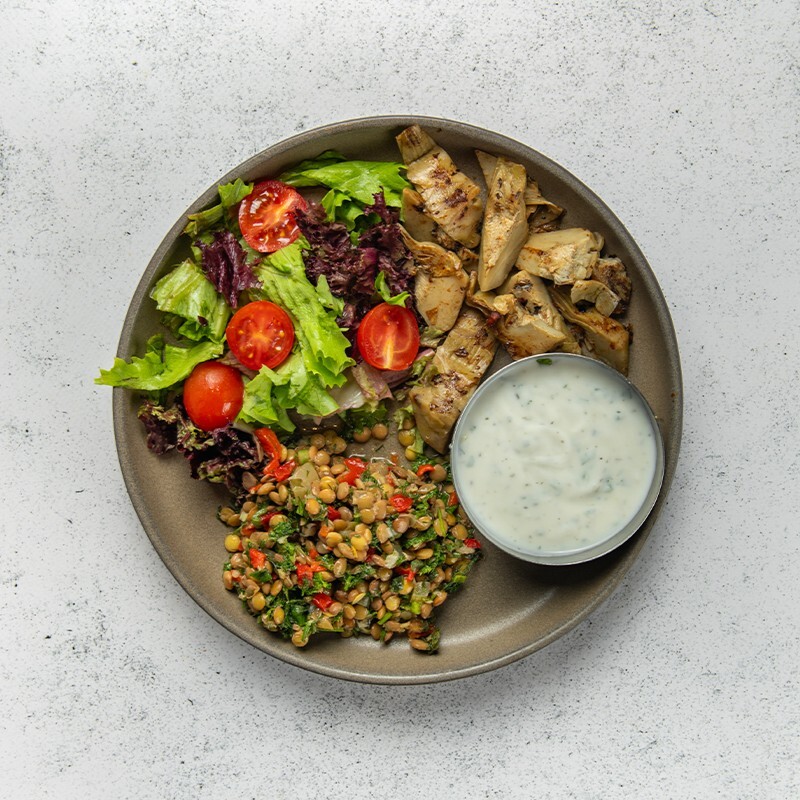Izgara Enginar Bowl (721,35 KCal)