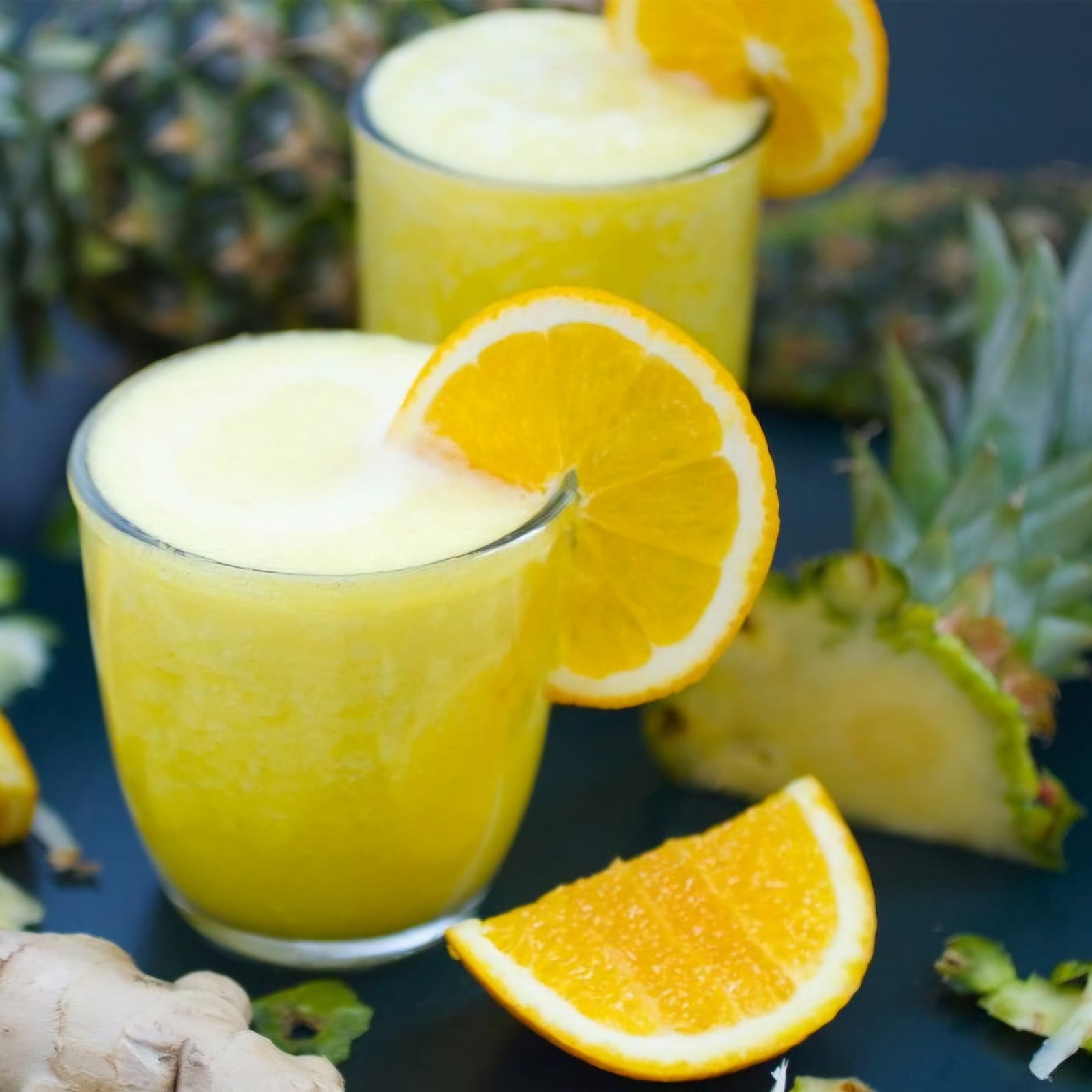 Mixed Portakal Suyu Ananas Suyu