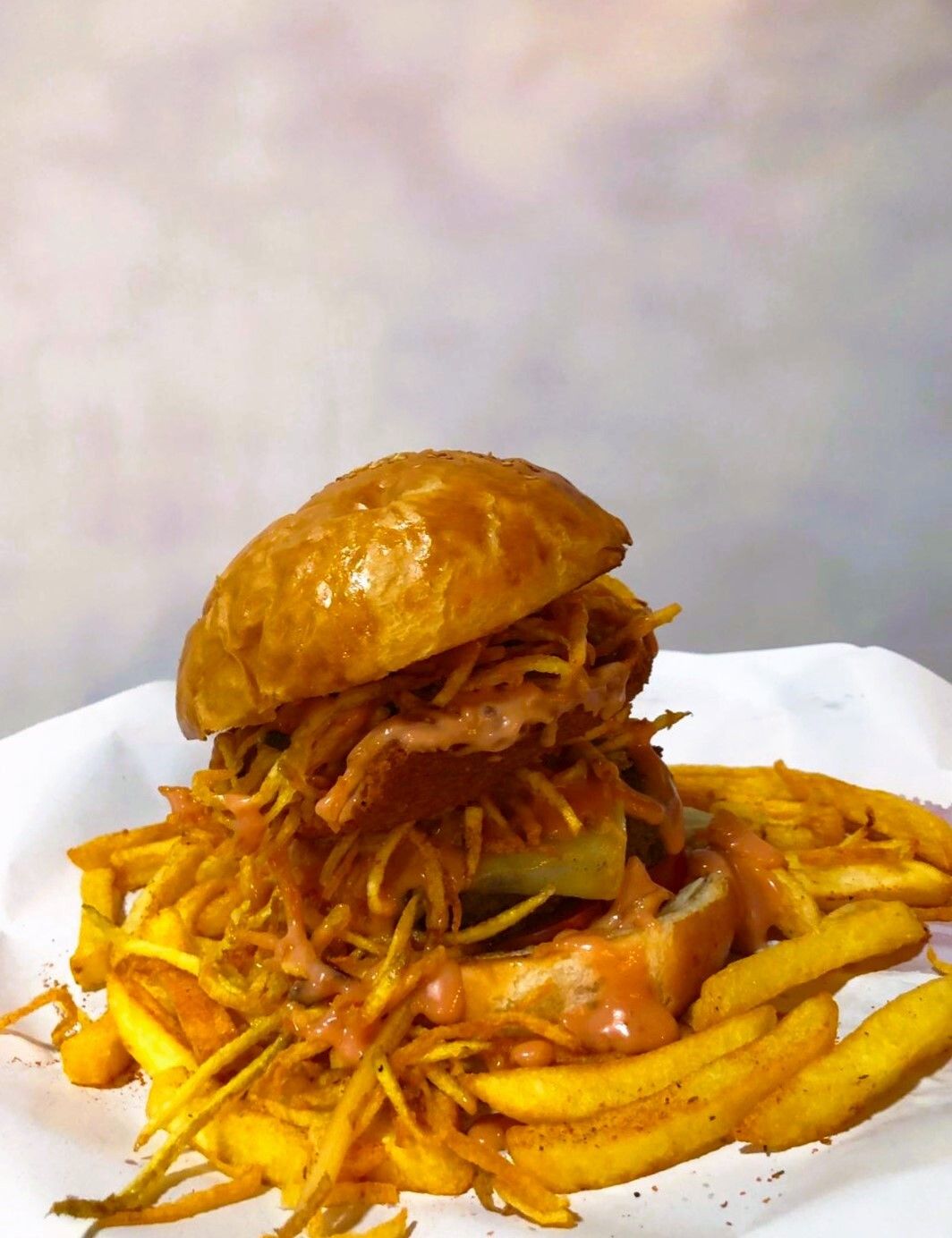 Dev Tavuk Burger