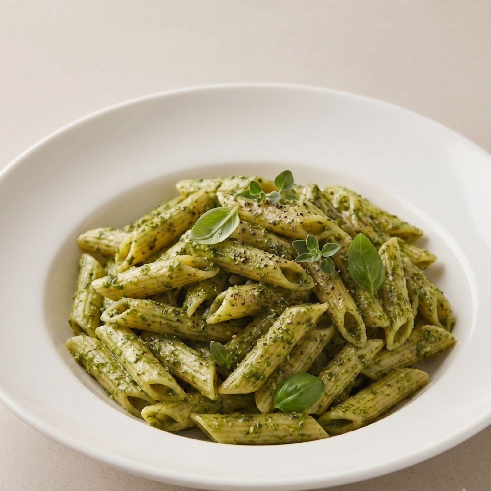 Pesto Soslu Makarna