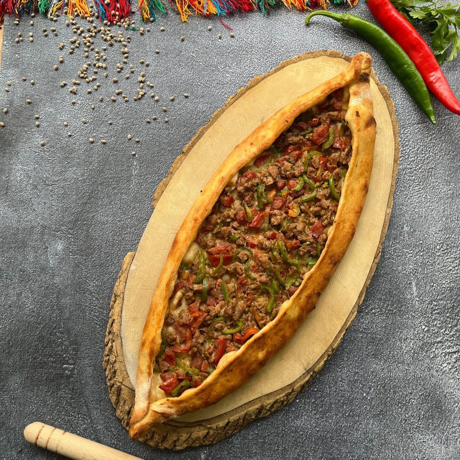 Kuşbaşılı Pide