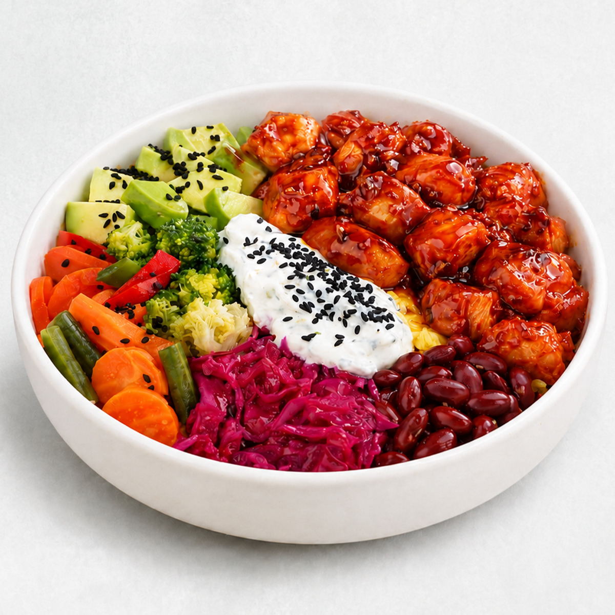 Barbekü Soslu Tavuk Bowl
