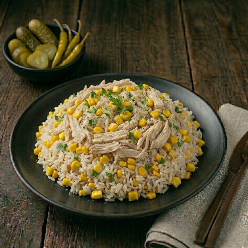Mısırlı Tavuk Pilav