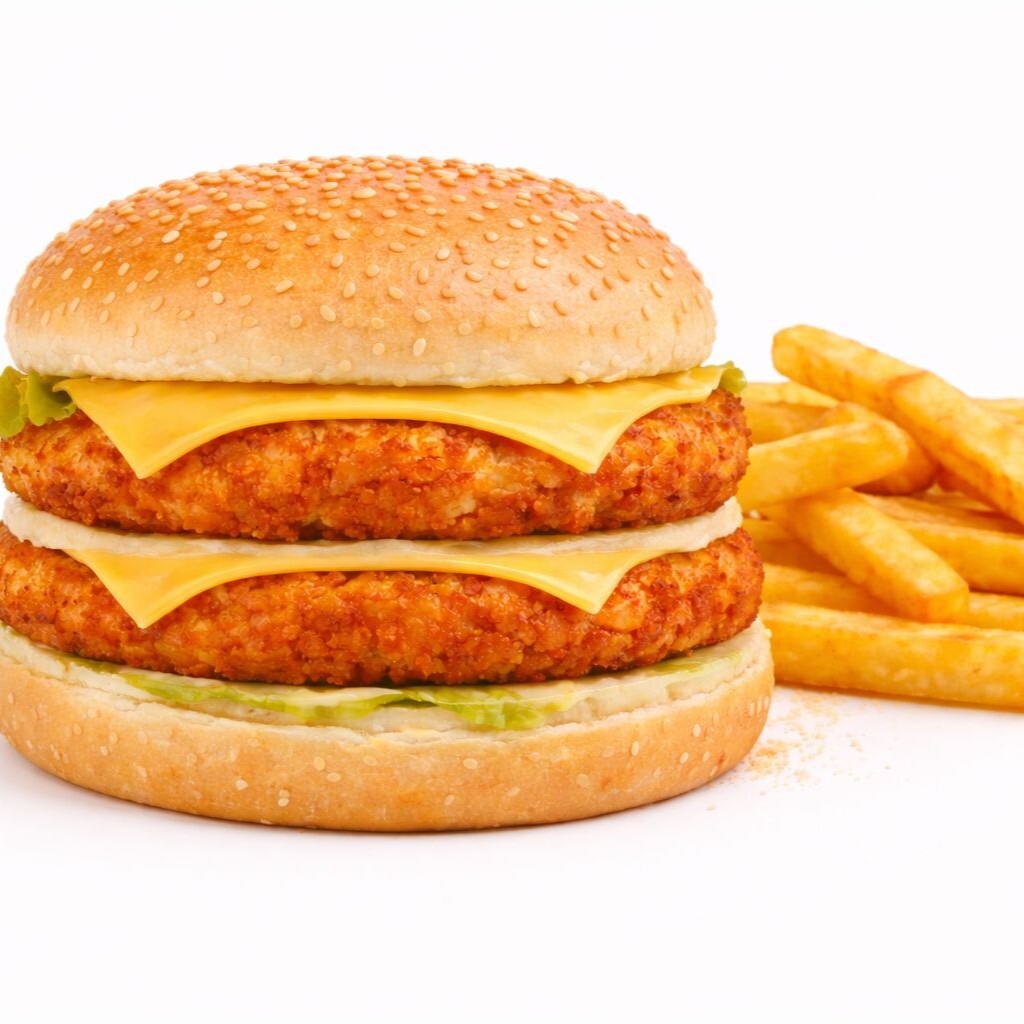 2 KATLI GURME CHİCKEN BURGER