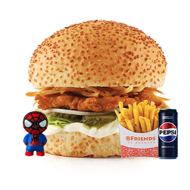 Kids Tavuk Burger Menü