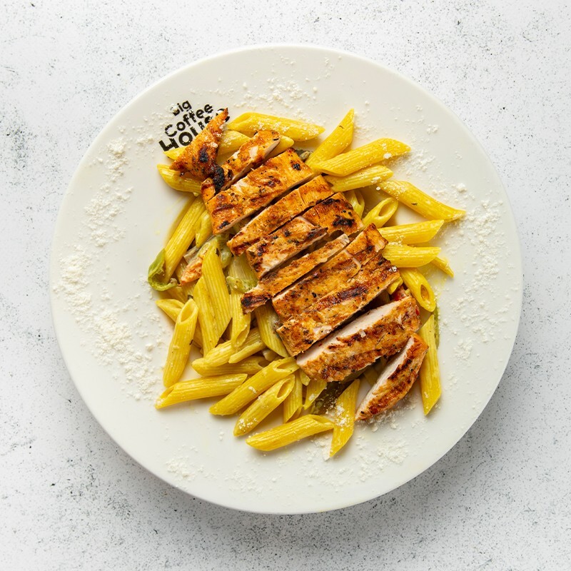 Körili Izgara Tavuklu Penne Menü (710,39 KCal)