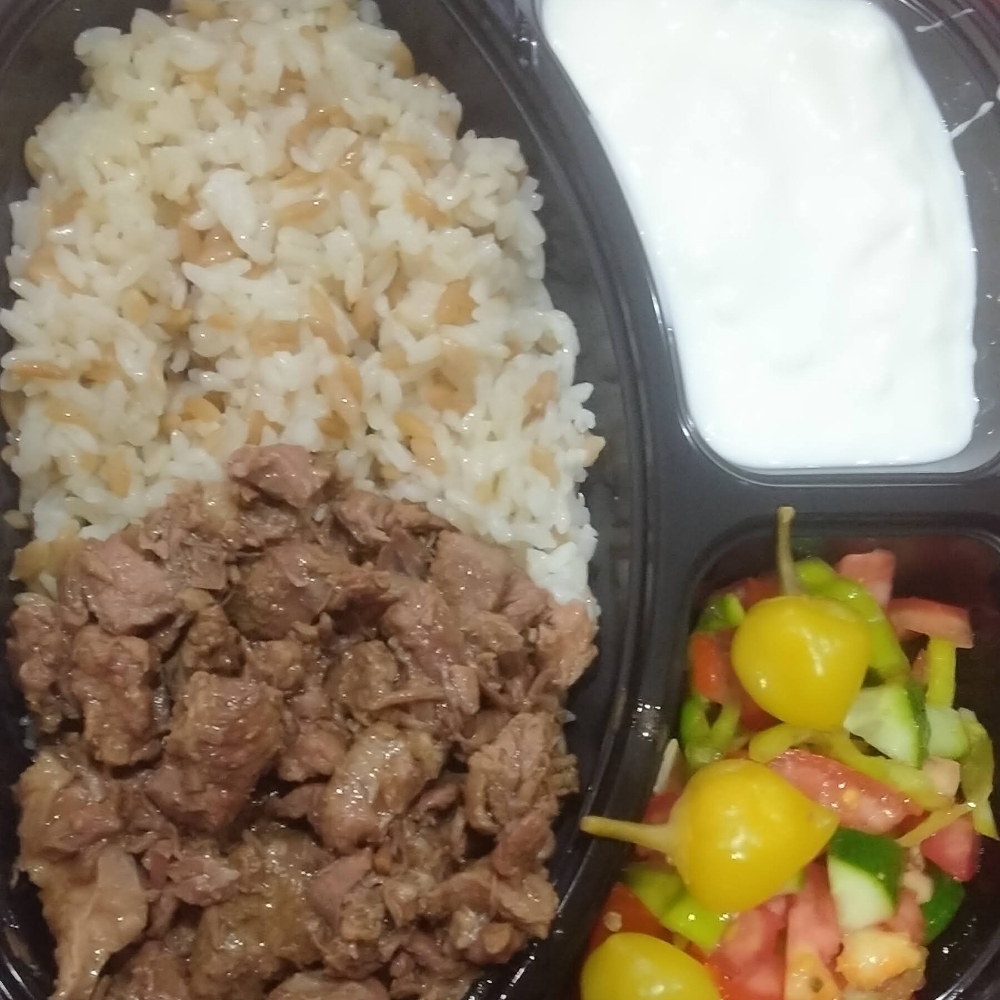 Kavurma+Çorba+Ayran Menü