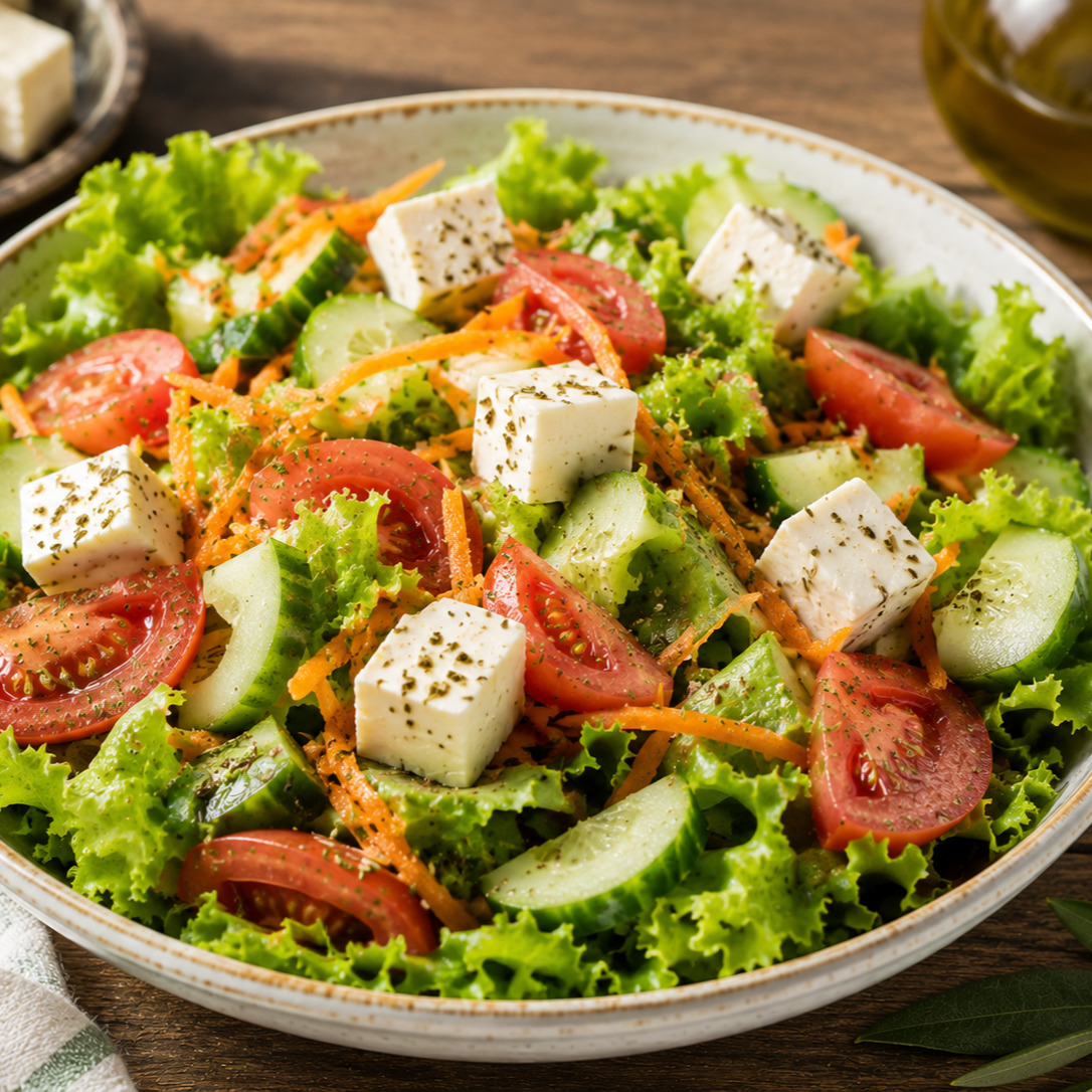 Ege Peynirli Salata