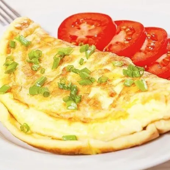 Kaşarlı Omlet Kahvaltı Tabağı (2 Omlet)