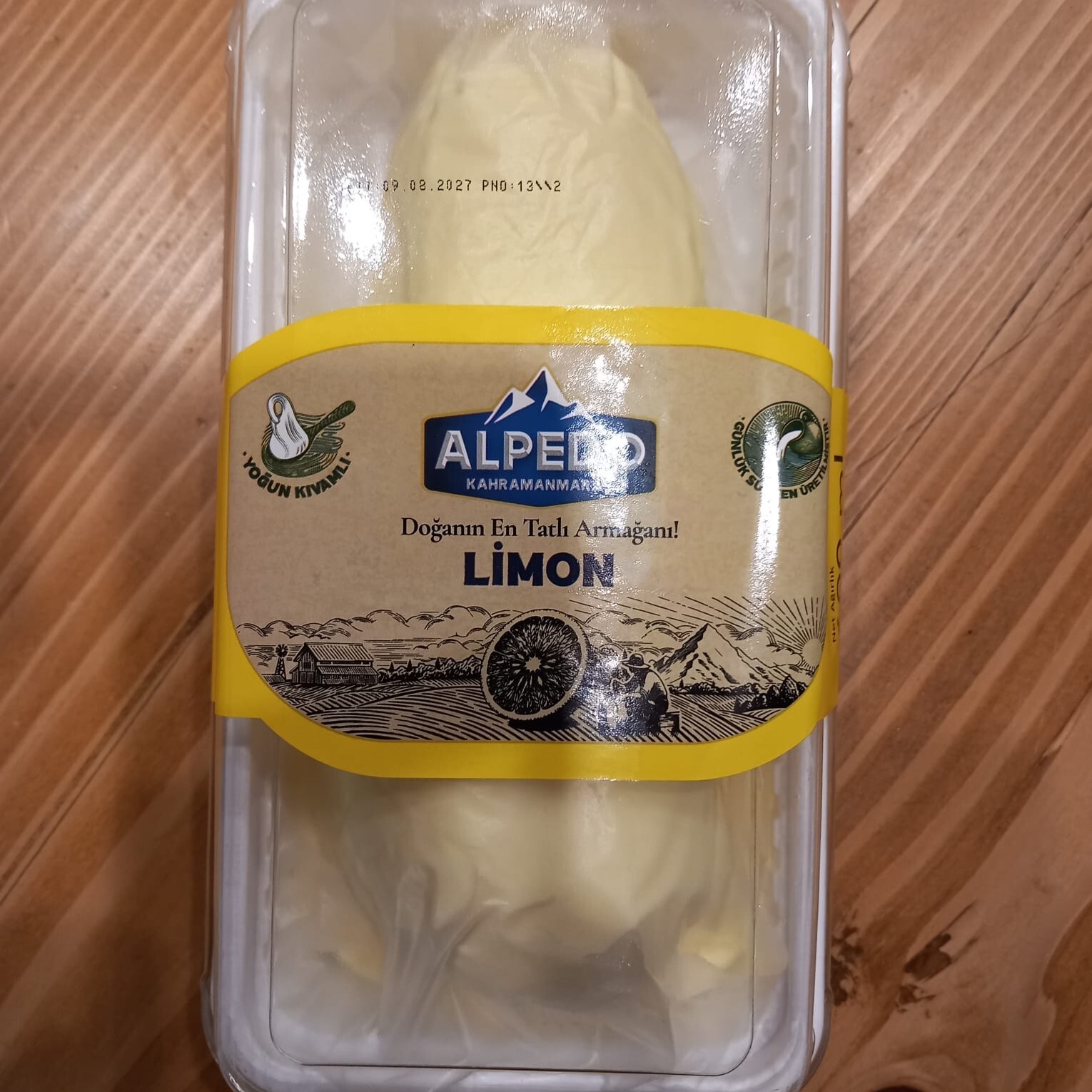 Alpedo Limonlu Dondurma (480 Gr)
