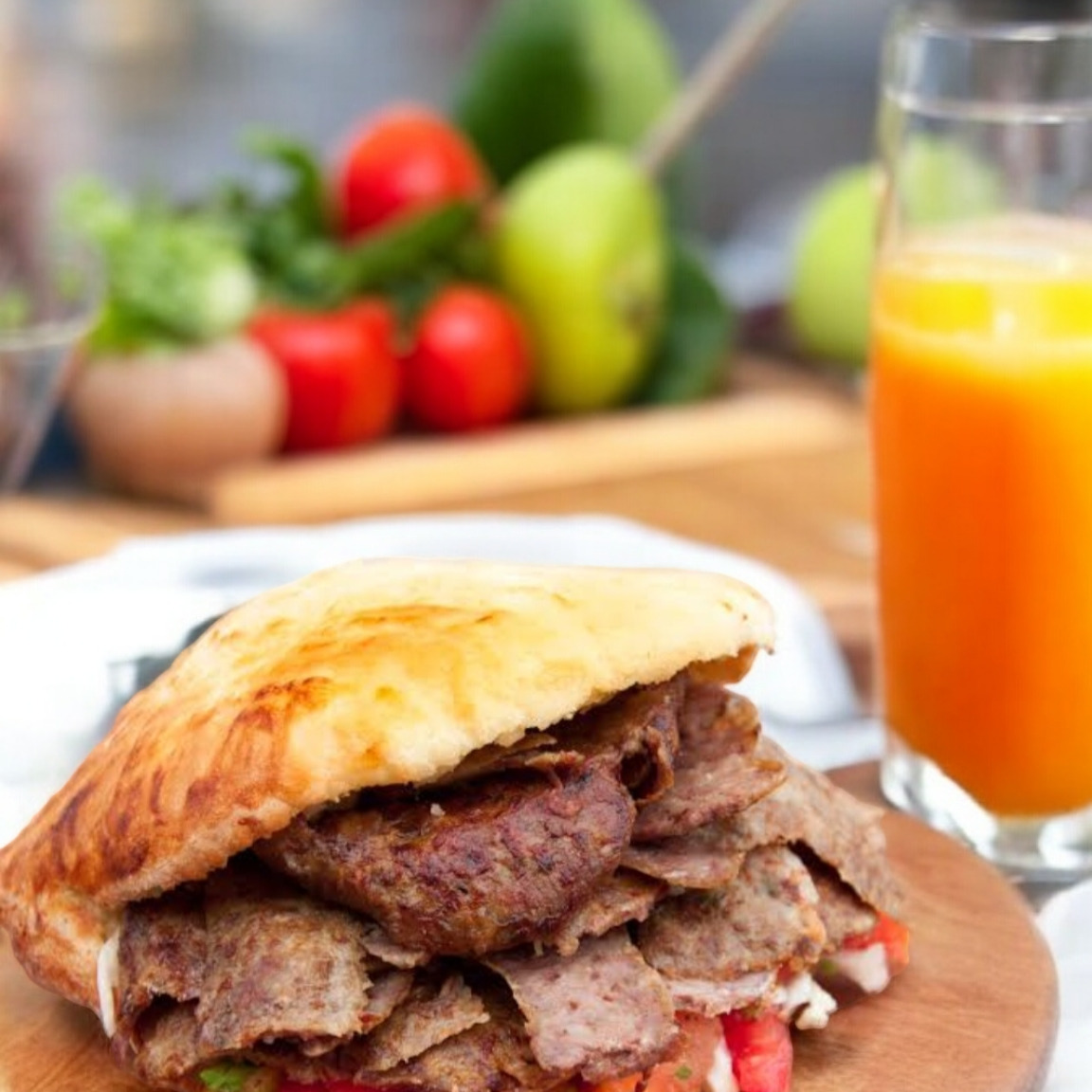 Kaşar Cheddar Mix Shot Tombik Et Döner VIP Tombik Et Döner Bombası