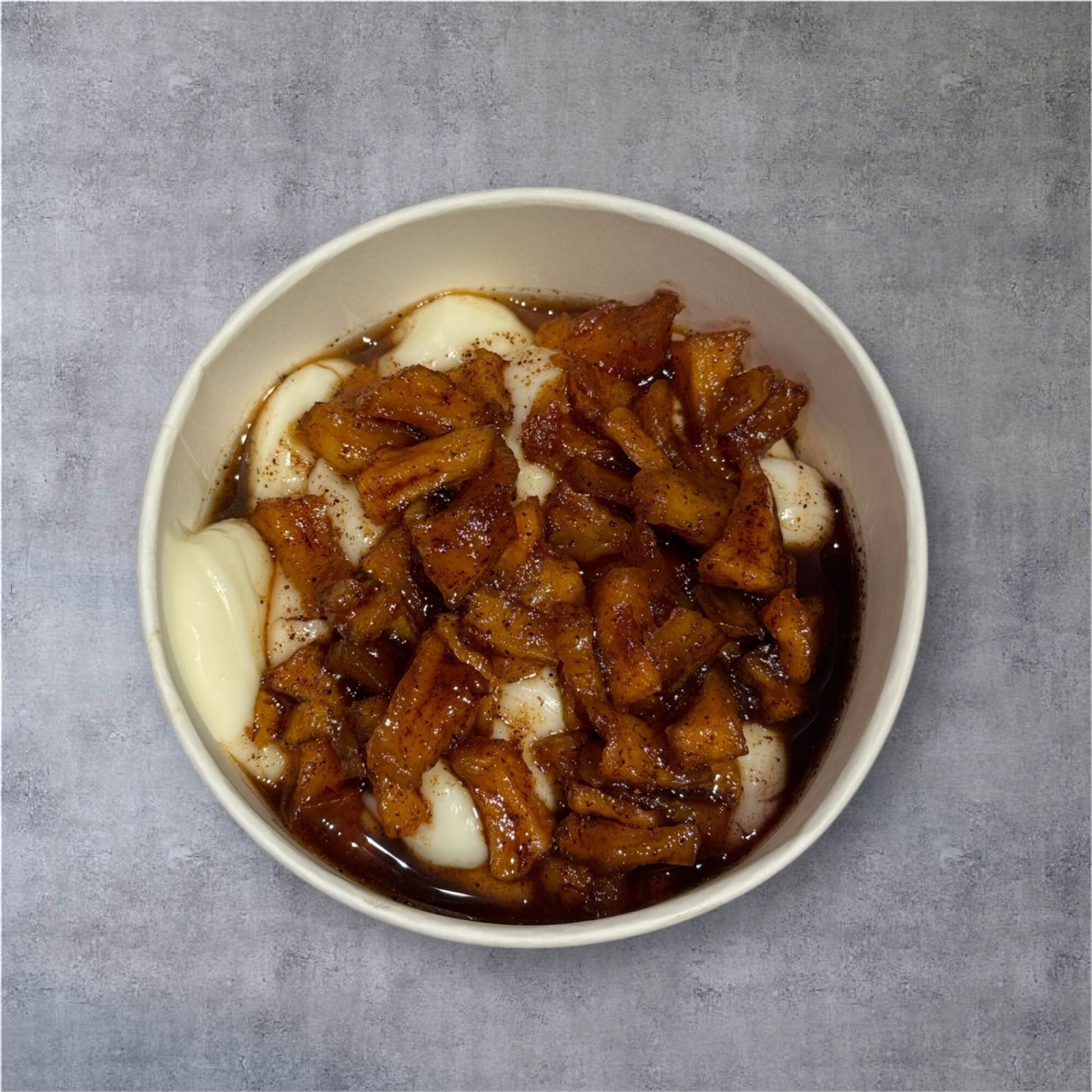 Tarçın - Elmalı Crumble