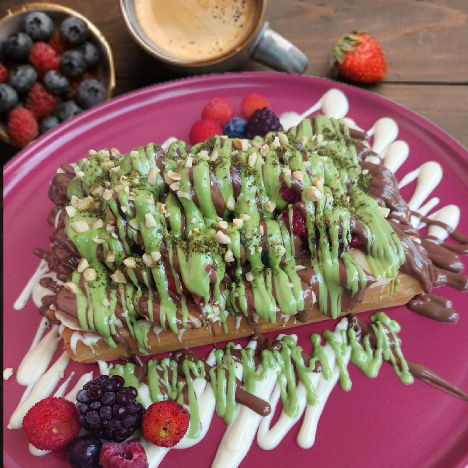 Waffle Sweet Moment (Büyük Hamur)