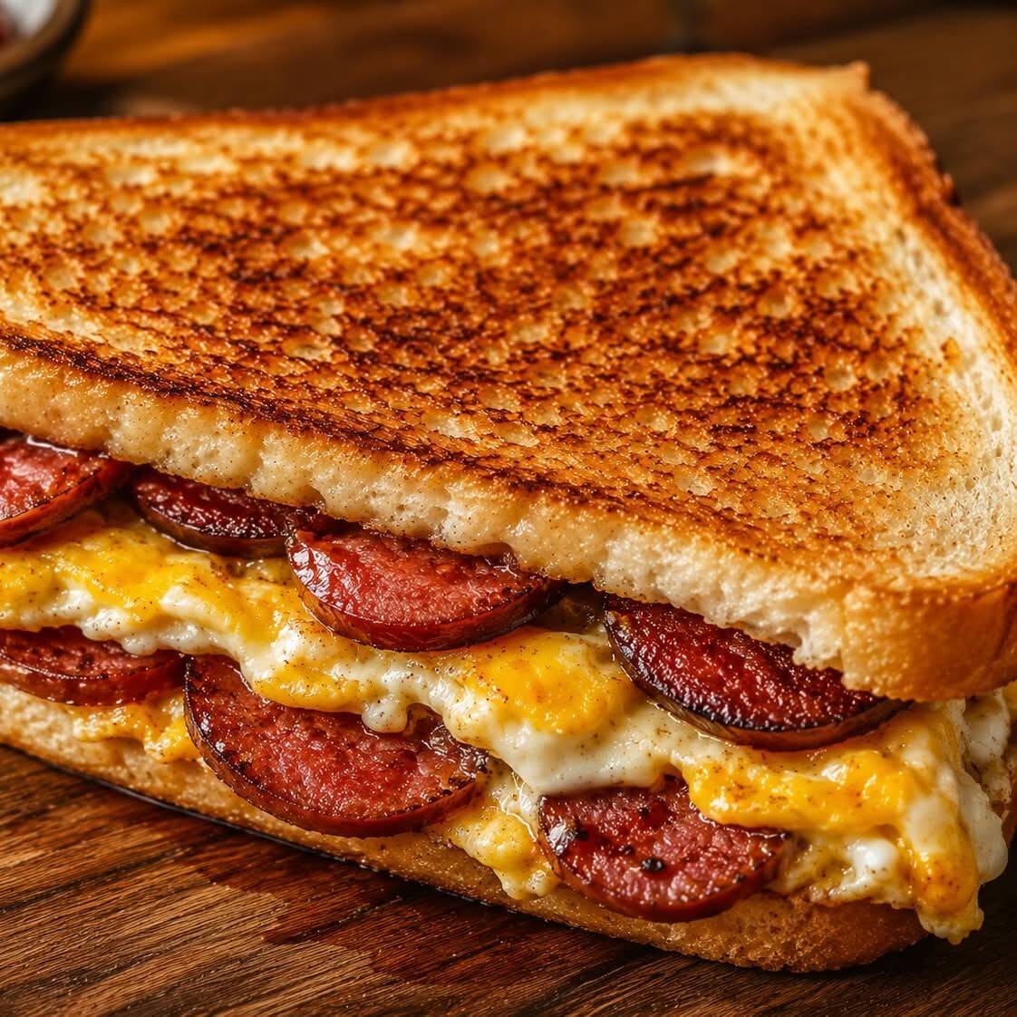 Sucuklu Yumurtalı Tost