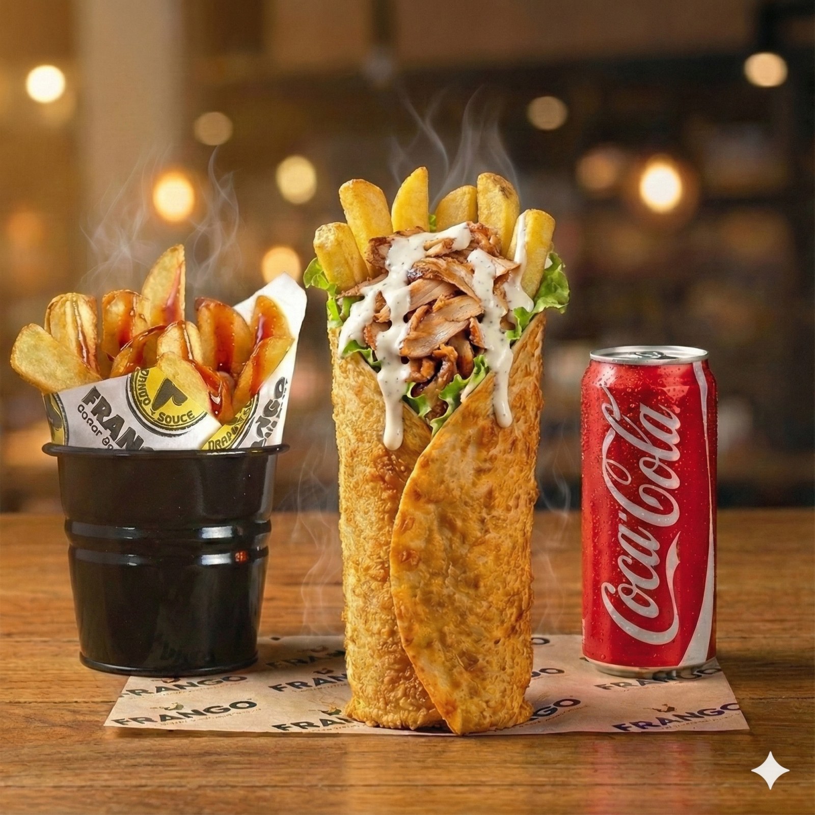 İskenderun Usulü Tavuk Döner Menü