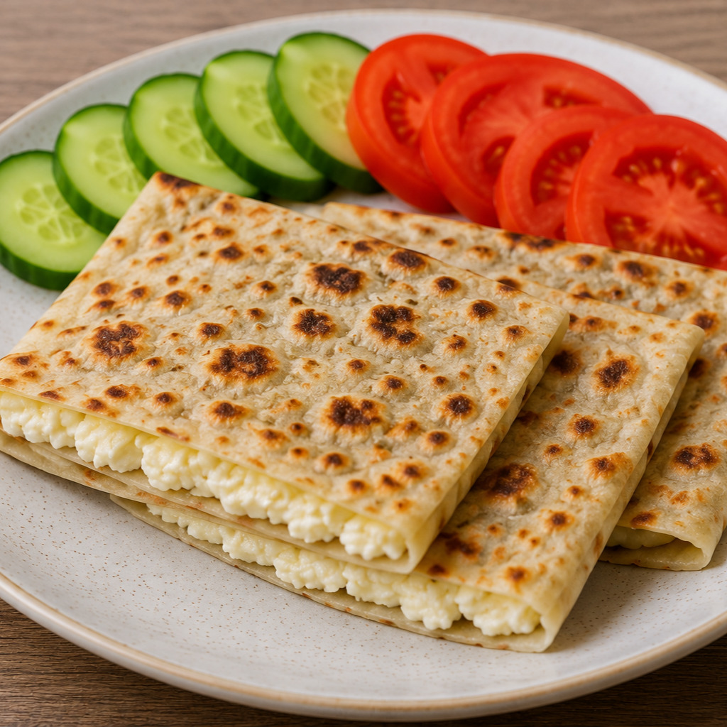 Peynirli Kaşarlı Gözleme
