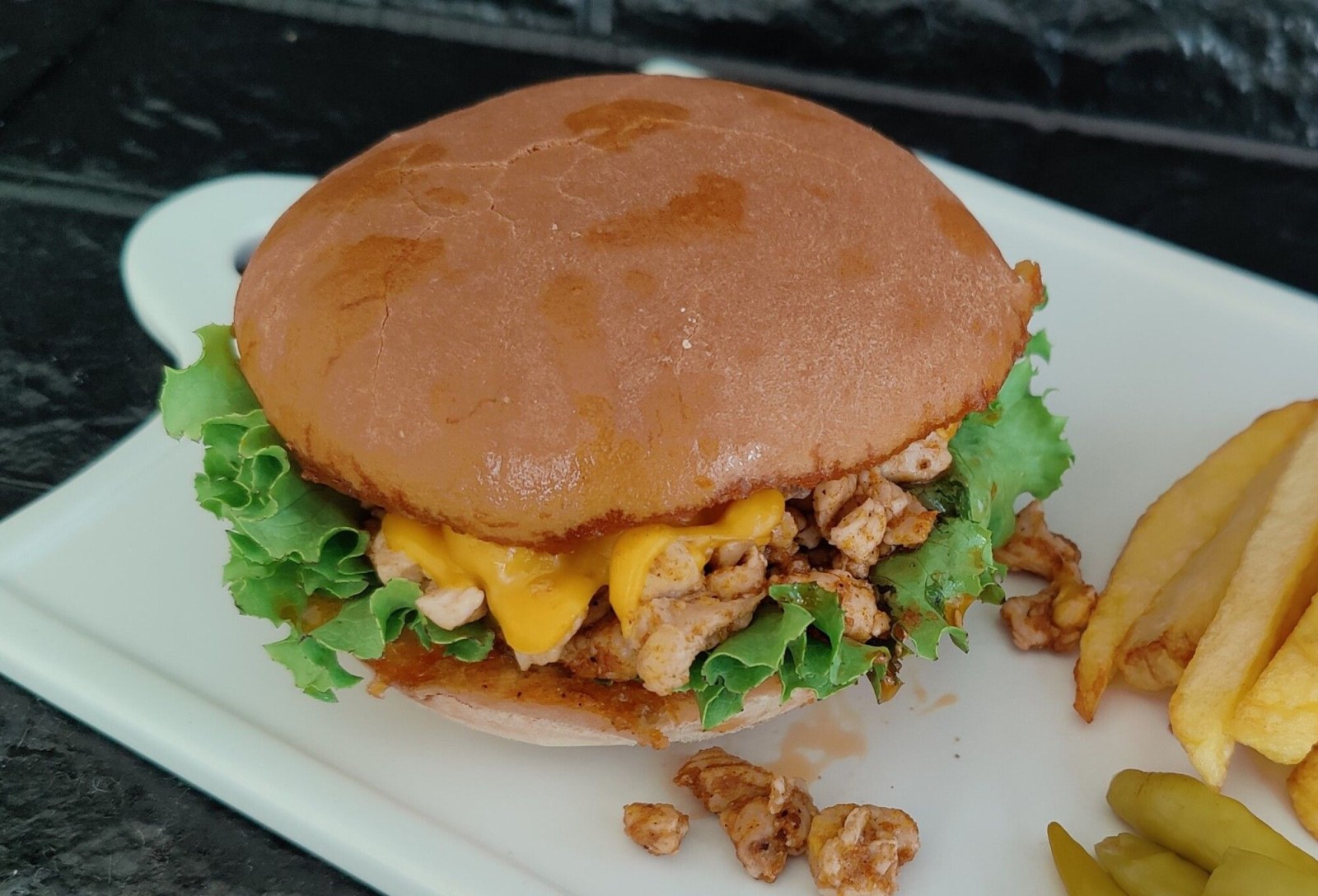 Tavuk Tantuni Burger