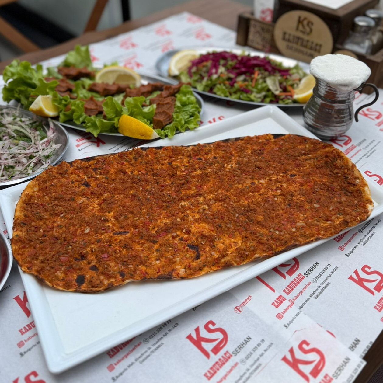 Büyük Adana Lahmacun (5 Adet)