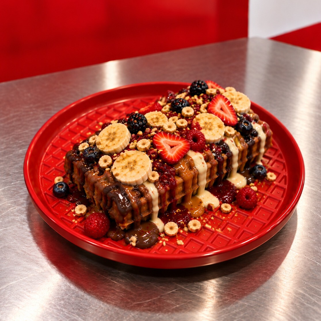 Love Dream Waffle (Büyük Hamur)